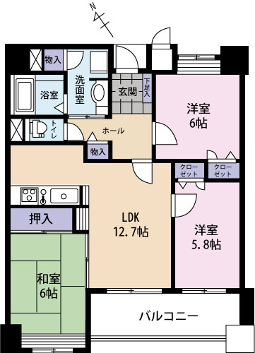 サンパーク岡田町 福岡県北九州市八幡西区岡田町 黒崎駅 中古マンションの物件詳細(000001658224) | イエステーション八幡 西店・小倉店・直方店【株式会社エステートプラン】