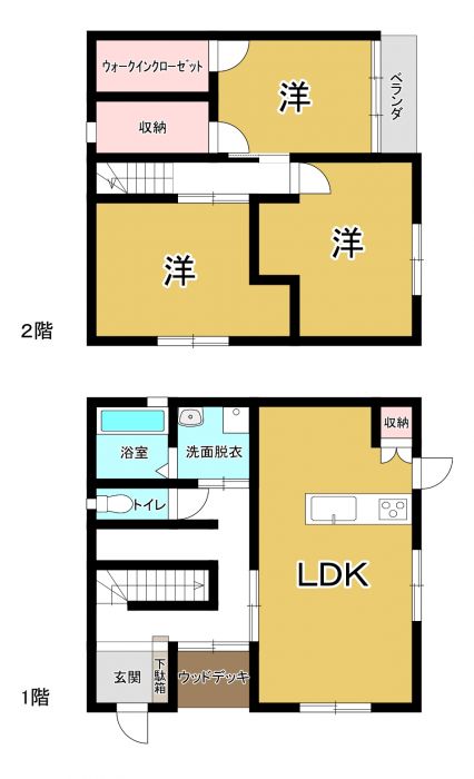 detached 徳島県板野郡藍住町徳命字元村