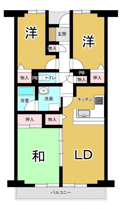 apartment 徳島県徳島市南矢三町３丁目