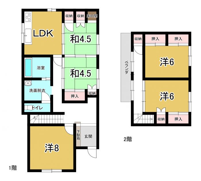 detached 徳島県鳴門市撫養町木津