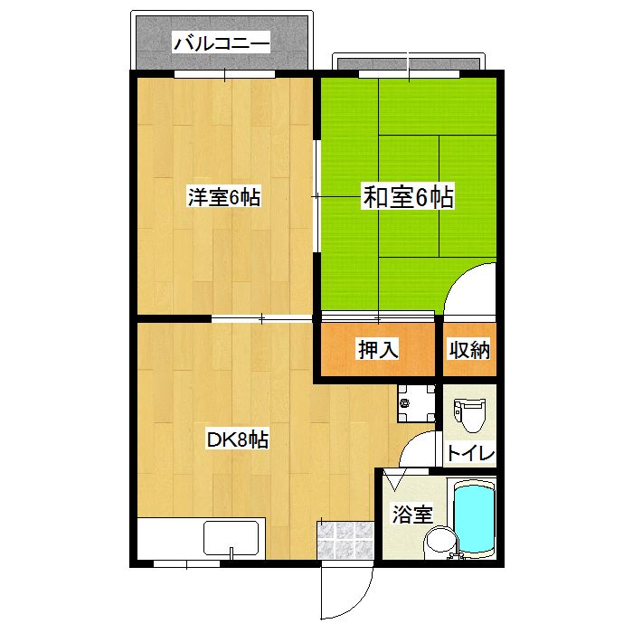 apartment 徳島県小松島市日開野町字行地